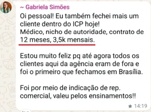 Contrato R$ 3.5k/mês