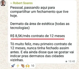Contrato R$ 8.5k/mês